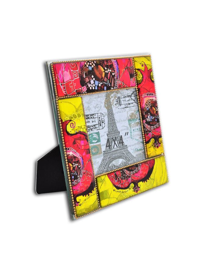 Biggdesign Pomegranate Printed Photo Frame Orange/Yellow/Black 17x17centimeter - Image 2