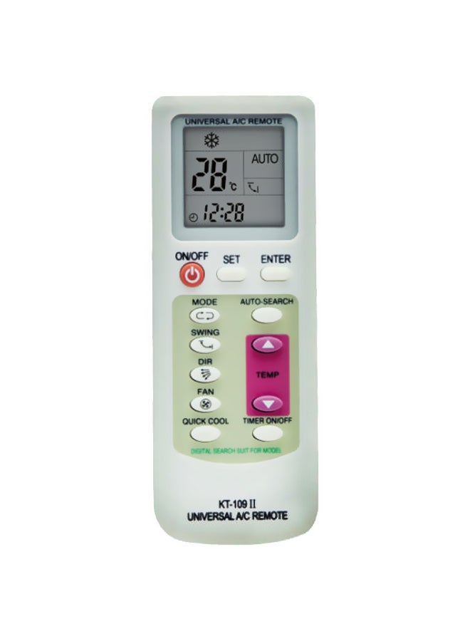 Generic - Universal Remote Control For AC KT-10 White/Pink - Image 1