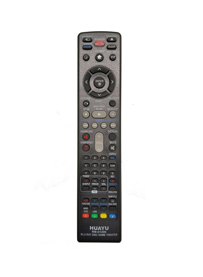 Huayu Remote Control For Home Theater Black