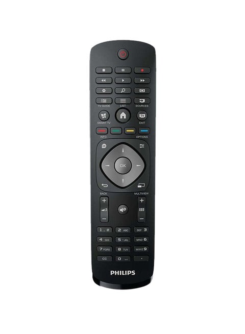 Remote Control For Philips LCD/LED/Smart TVs Black