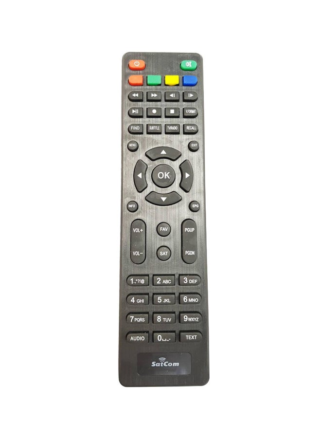 أتش سي إي جهاز تحكم عن بُعد لجهاز استقبال ساتكوم أسود