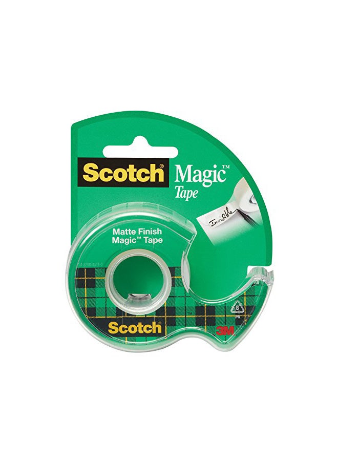 Scotch  Pack Of 6 Magic Tape In Dispenser Clear