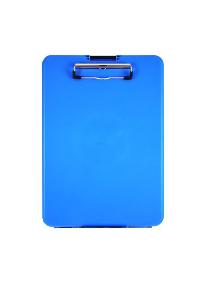 Saunders SlimMate Plastic Storage Clipboard Blue - Image 1