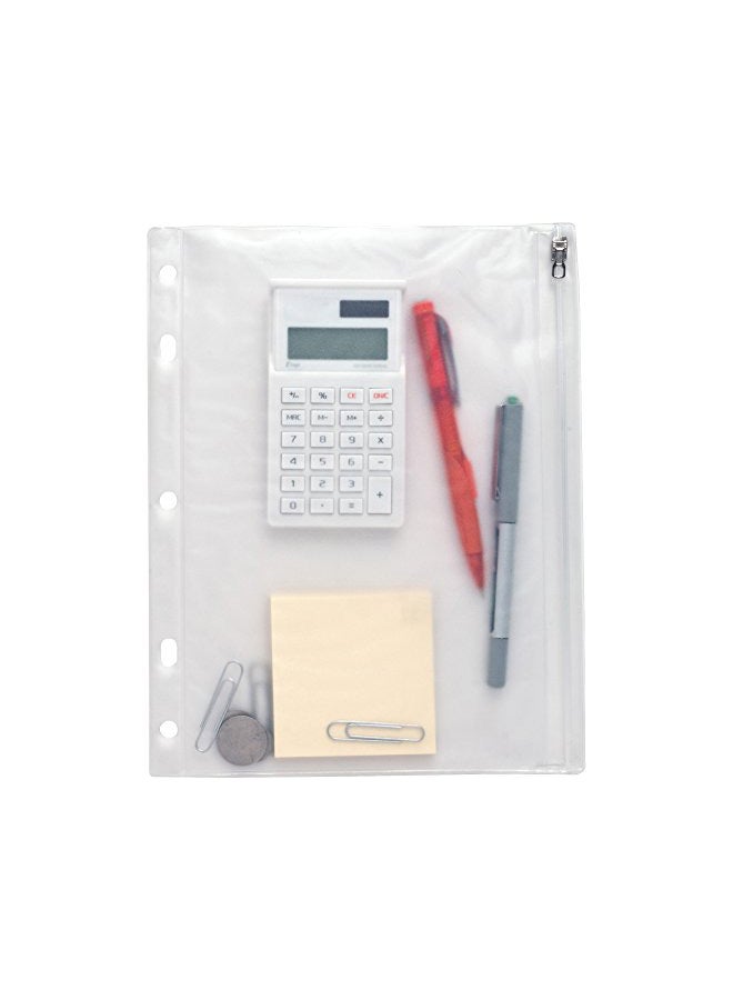 Business Source Ring Binder Pocket Clear  - Image 2