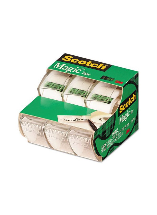 سكوتش شريط Scotch Magic من 3 قطع شفاف