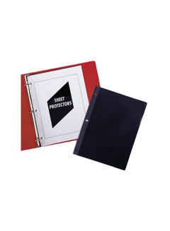 C-Line 100-Piece Sheet Protectors Clear/Black  - Image 2