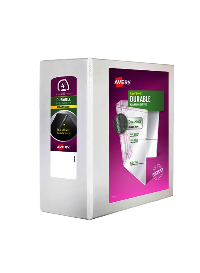 AVERY - 2-Piece Durable View Binder White - Image 1