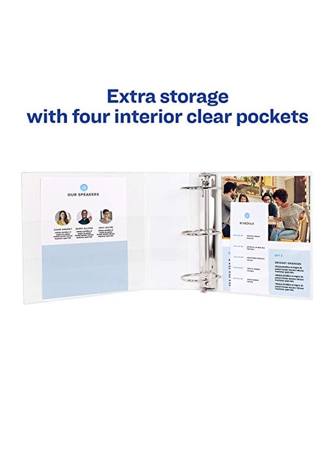 AVERY - 2-Piece Durable View Binder White - Image 1