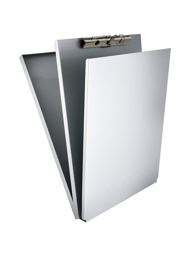 Saunders Letter Sized Form Holder With Hinged Writing Plate Grey - Image 1