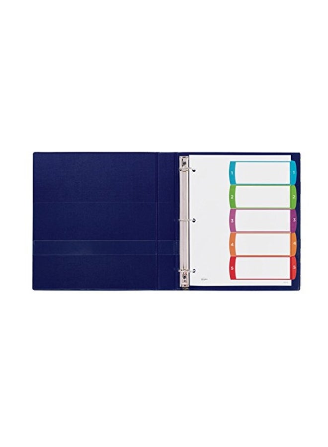 AVERY 5-Tabs Customizable Table Of Contents Dividers Multicolour  - Image 2
