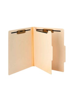 Smead 10-Piece Classification File Folder Beige  - Image 1