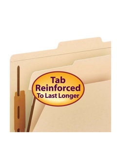 Smead 10-Piece Classification File Folder Beige  - Image 3
