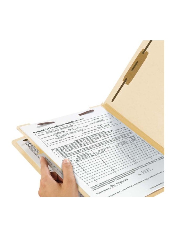 Smead - 10-Piece Classification File Folder Beige - Image 1