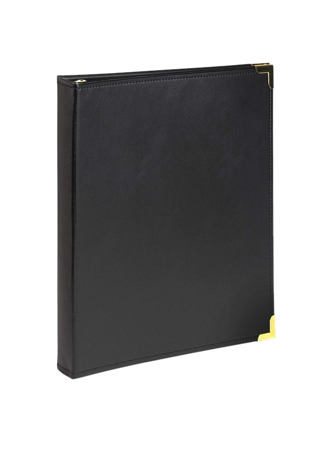Samsill Classic Collection Executive Presentation 3 Ring Binder Black  - Image 1