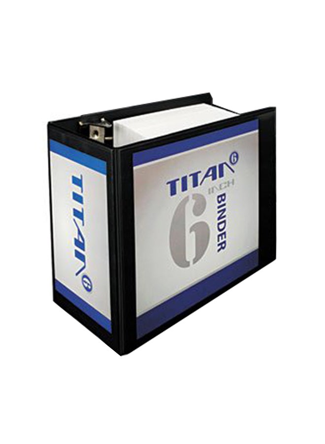Samsill 3-Ring Binder Black  - Image 1