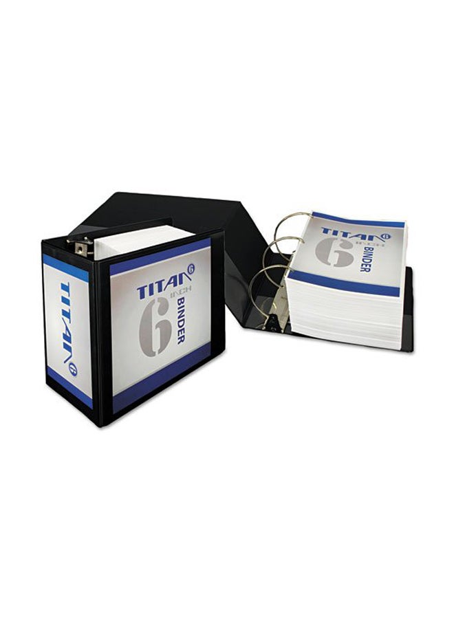 Samsill 3-Ring Binder Black  - Image 2