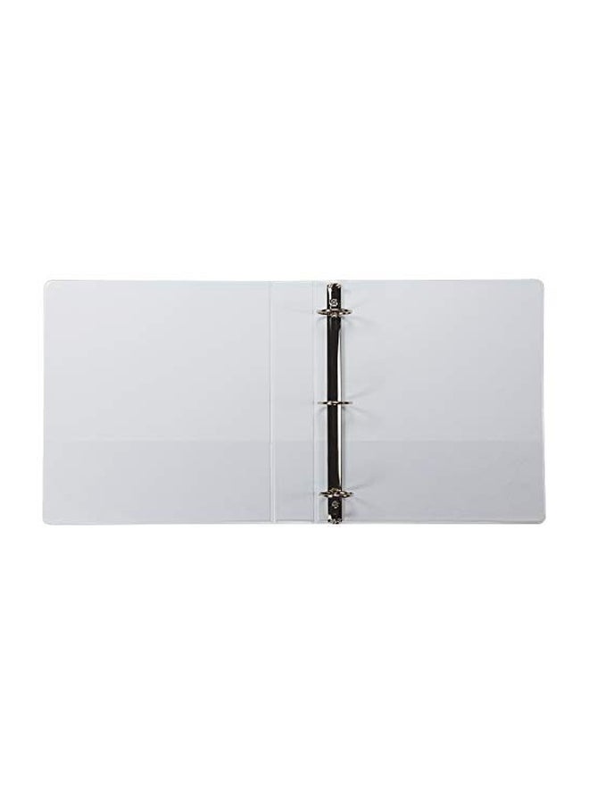 Samsill Biobased 3 Ring View Binder White  - Image 2