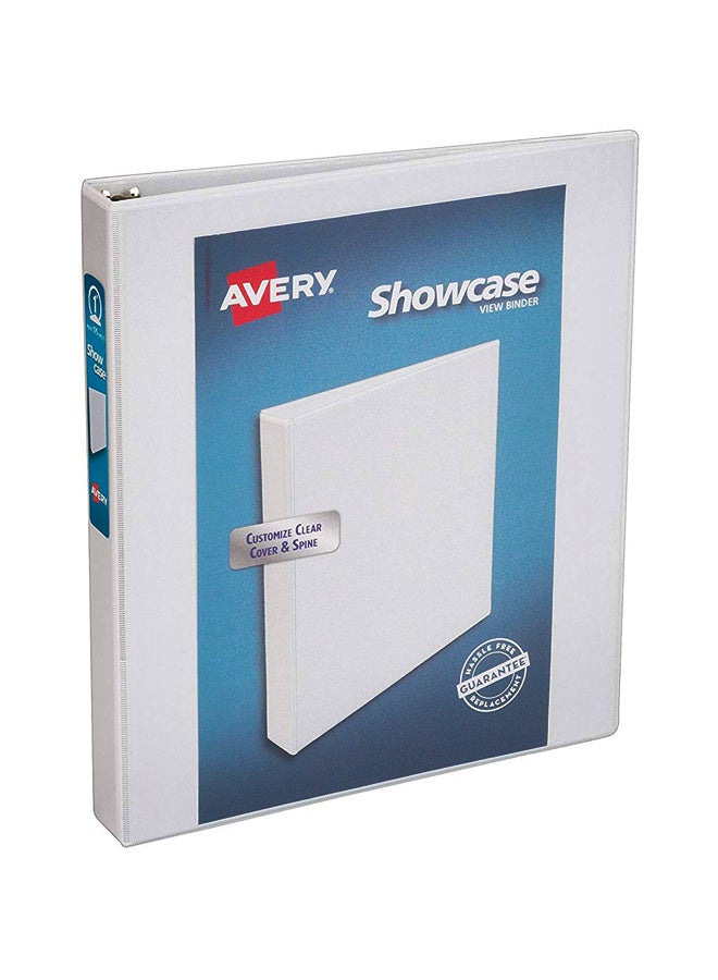 AVERY Economy Showcase View Binder White  - Image 1