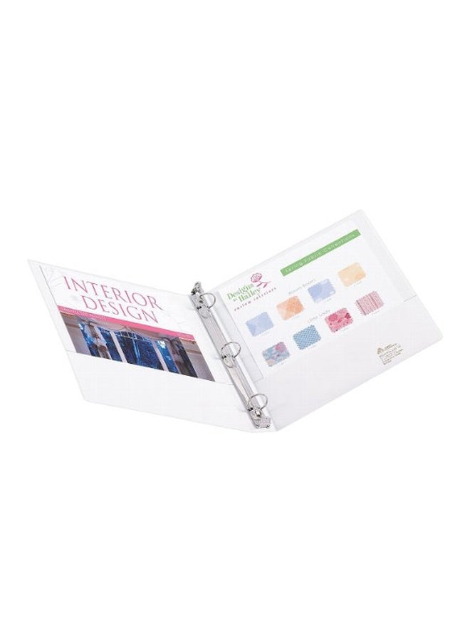 AVERY Economy Showcase View Binder White  - Image 2