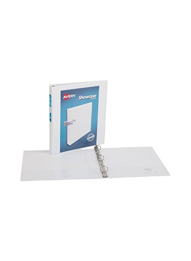 AVERY Economy Showcase View Binder White  - Image 3