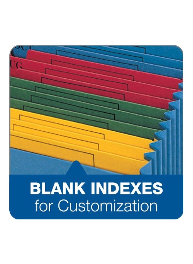 Globe Weis Pendaflex QuickVue Monthly Index Project File Blue - Image 3