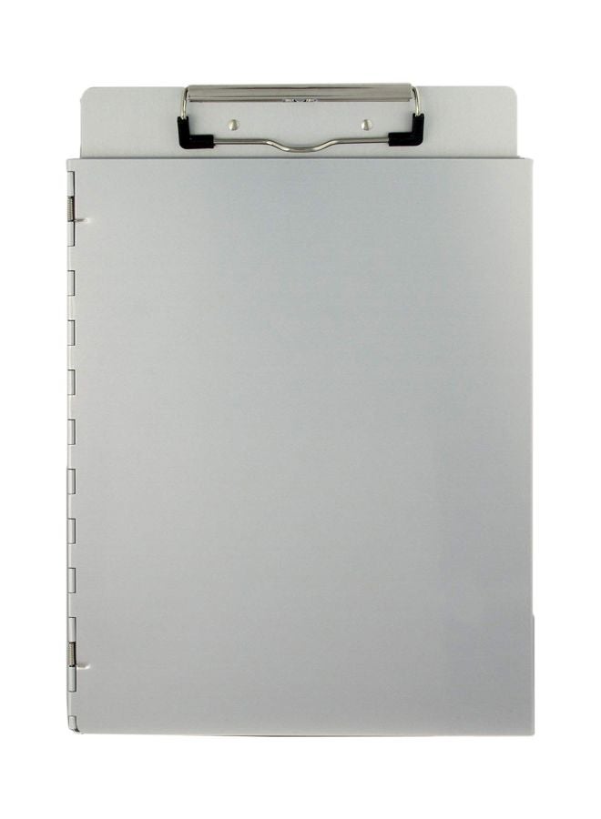 Saunders Aluminium Portfolio Clipboard Silver - Image 1