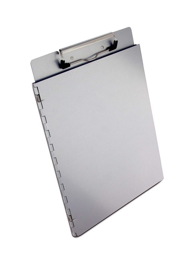 Saunders Aluminium Portfolio Clipboard Silver - Image 3