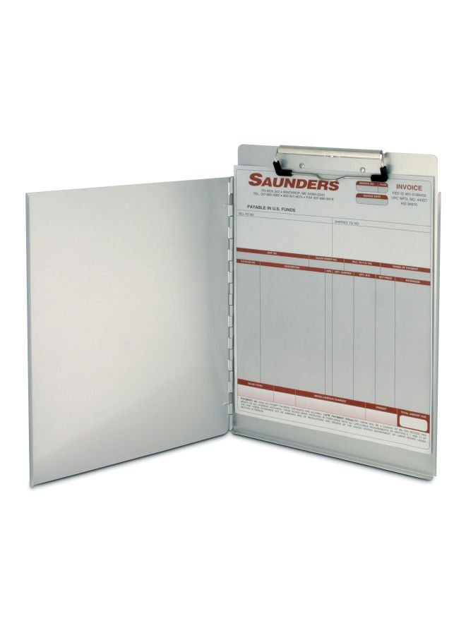 Saunders Aluminium Portfolio Clipboard Silver - Image 4