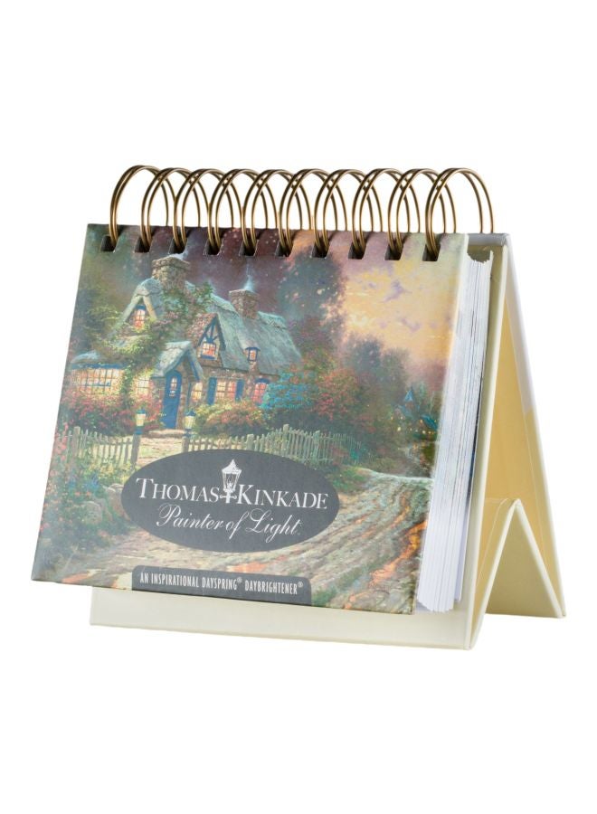 Dayspring - Thomas Kinkade Perpetual Calendar Multicolour - Image 1
