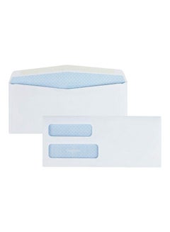 Quality Park 500-Piece Double Window Envelope White  - Image 3