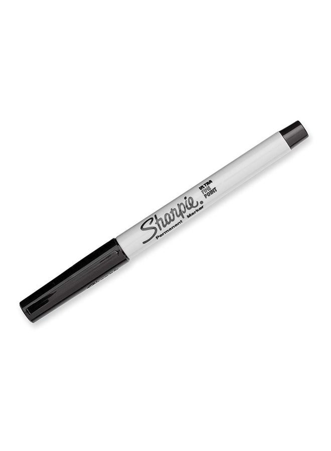 Sharpie 12-Piece Ultra Fine Permanent Marker White/Black  - Image 2