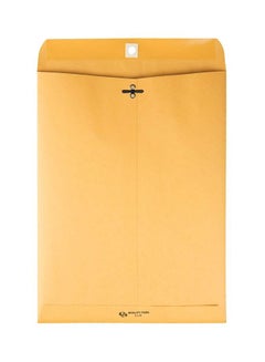 Quality Park 100-Piece Reusable Clasp Envelopes Brown  - Image 1