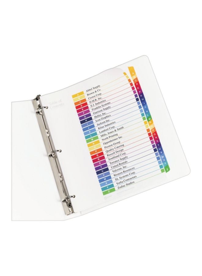 AVERY 3-Piece Customizable Multicolor Tabs Multicolour  - Image 2