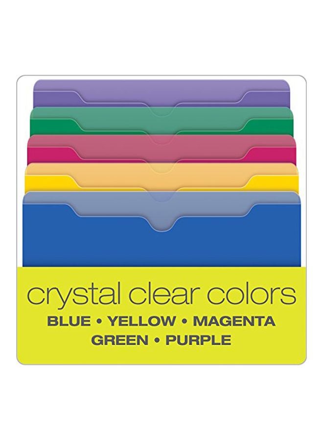 Pendaflex Translucent Poly File Jackets - Image 2