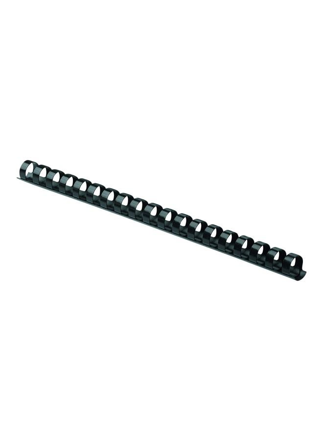 Fellowes Pack Of 100 Plastic Comb Binding Black  - Image 1