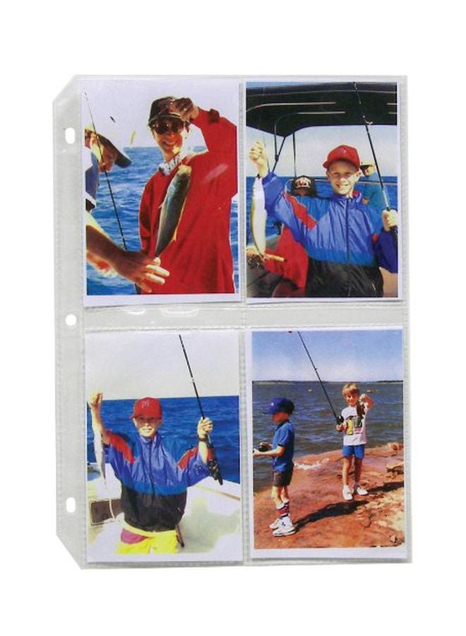 C-Line 50-Piece Photo Holder Set Clear  - Image 2