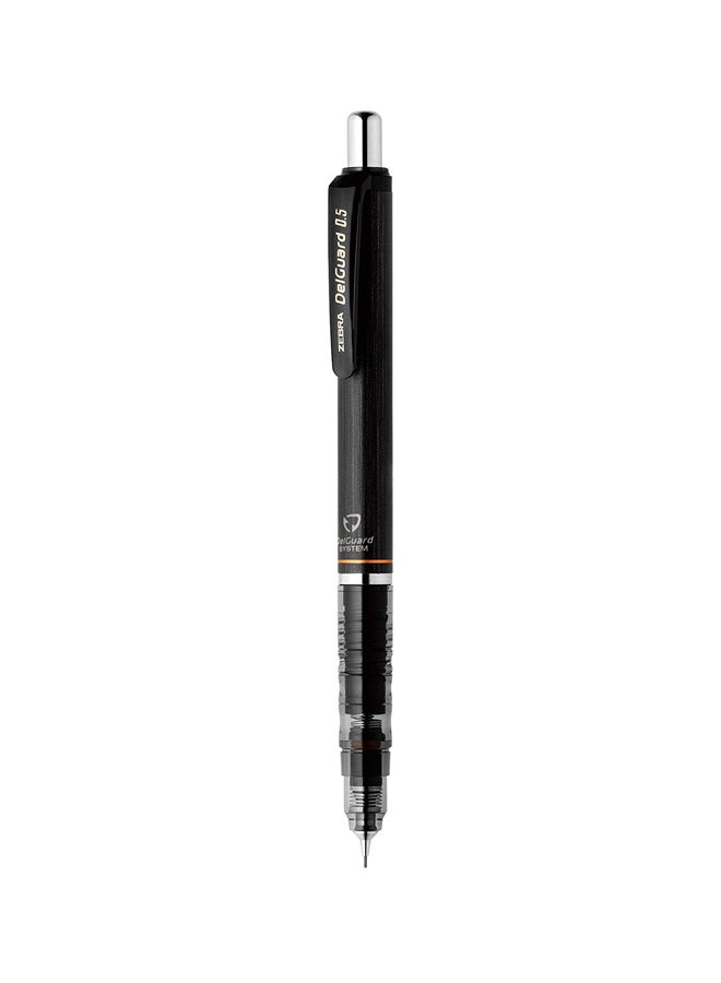 Zebra Pen Delguard Mechanical Pencil With Lead Refill Black - Image 1