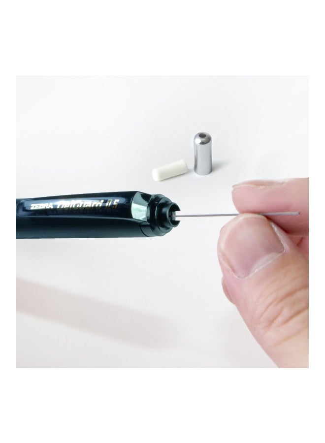 Zebra Pen Delguard Mechanical Pencil With Lead Refill Black - Image 3