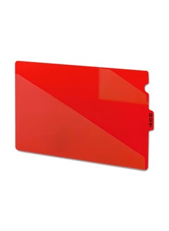Smead 50-Piece Two-Pocket File Guide Set Red  - Image 2