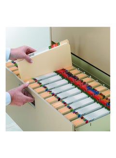 Smead 25-Piece Hanging Box Bottom Expanding File Folder Green  - Image 3