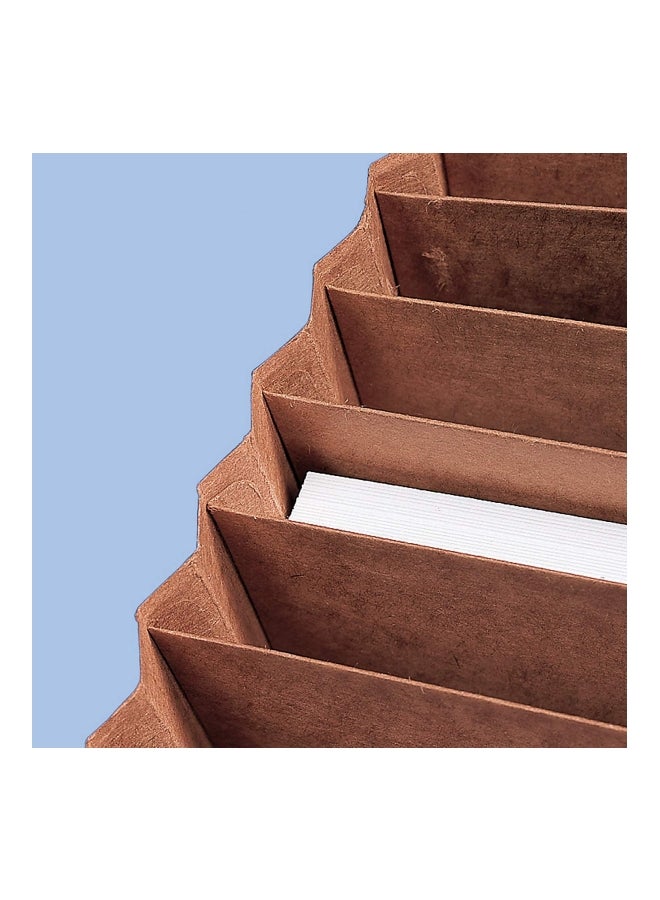 Smead Expanding File With 21 Pockets Brown - Image 2