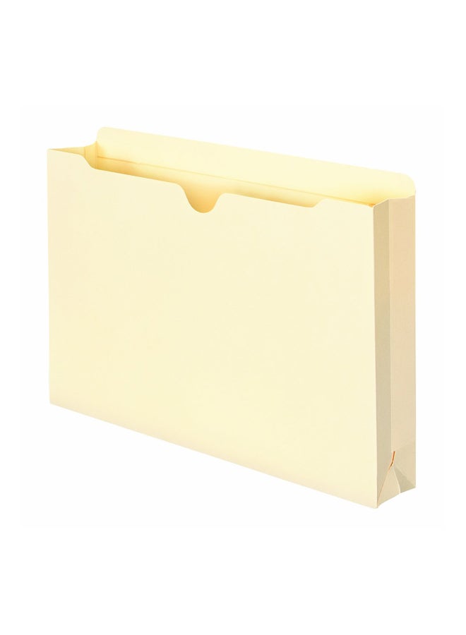 Smead 50-Piece Expansion File Jacket Beige - Image 1