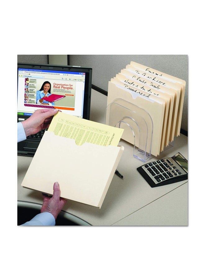 Smead 50-Piece Expansion File Jacket Beige - Image 3