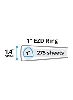 AVERY Heavy-Duty Binder Blue  - Image 3