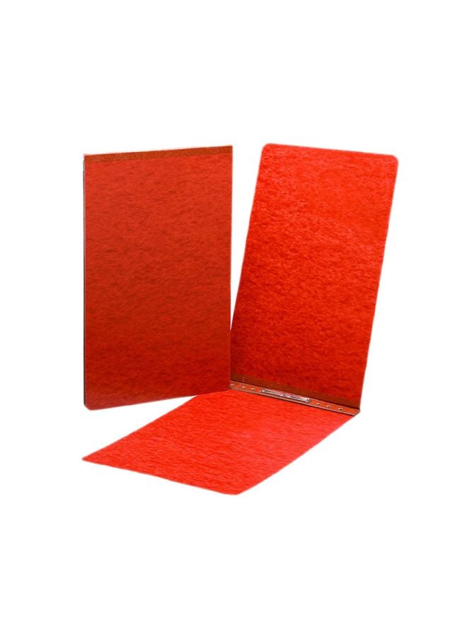 Smead 10-Piece PressGuard Binder Cover With Metal Prong Red  - Image 1
