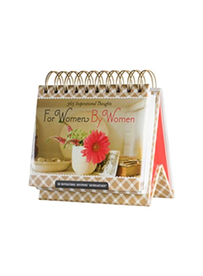 Dayspring - 365 Inspirational Thoughts For Women By Women Themed Desk Calendar Multicolour - Image 1