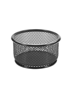 Lorell Paper Clip Holder Black 