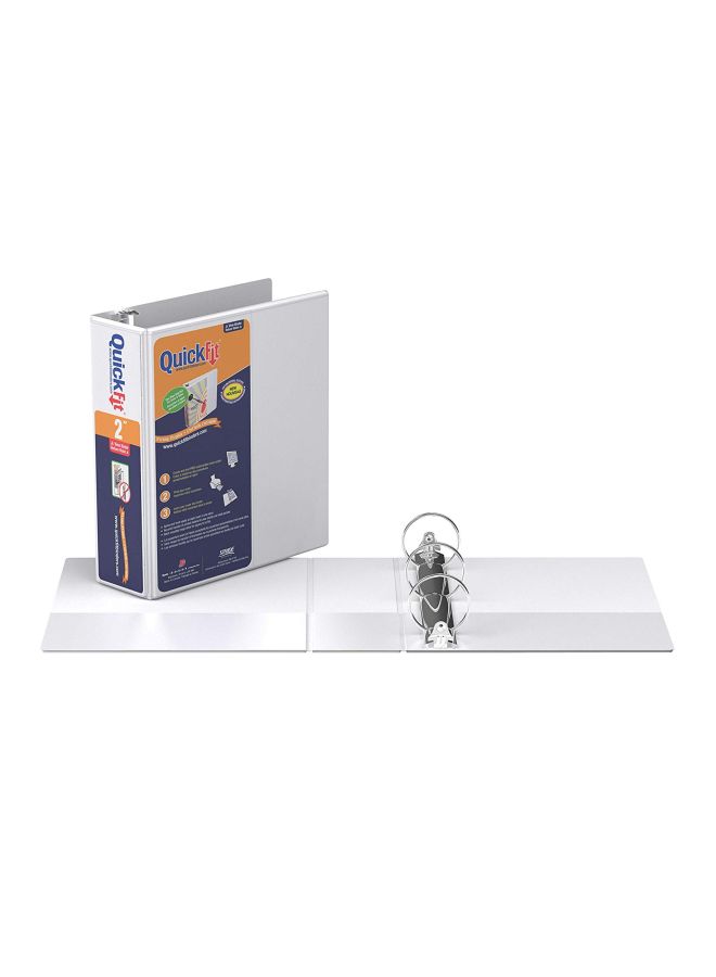 QuickFit - Junior View Binder White - Image 1