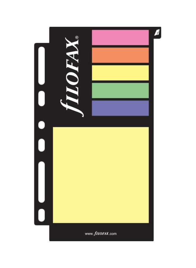 Filofax Sticky Notes Assorted Colors