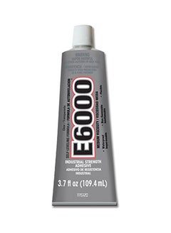 E6000 12-Piece Industrial Strength Adhesive Clear 